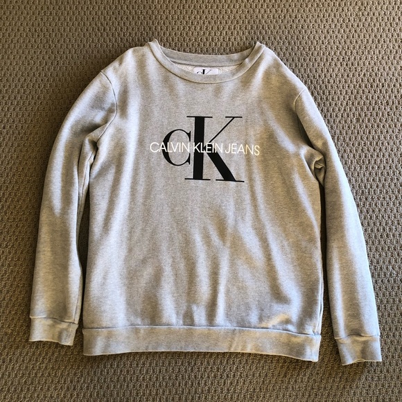 Calvin Klein Jeans Sweaters - Calvin Klein - Core Monogram Logo Sweatshirt